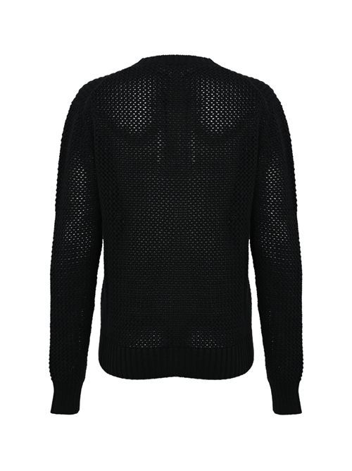 Maglione Polo Bear in cotone nero POLO RALPH LAUREN | 211972112001